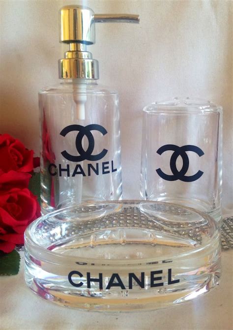 cheap chanel bathroom set|chanel inspired bathroom set.